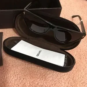 Tom Ford | Accessories | Tom Ford Black Cateye Sunglasses  display picture 1